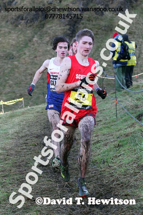 Junior mens 6k, Morrisons Great Edinburgh Cross Country. Photo: David T. Hewitson/Sports for All Pics